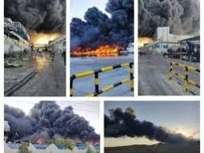 خسارت سنگین در پی آتش‌سوزی مجموعه طبیعت زرندیه/ این حریق ۲مجروح بجا گذاشت/ برآوردهای اولیه حاکی از خسارت 5 هزار میلیارد تومانی است 