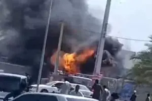 جوشکاری روی باک بنزین حادثه آفرید/آتش‌سوزی در سیب و سوران مهار شد