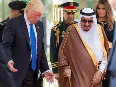 گزارش تصویری سفر ترامپ به عربستان