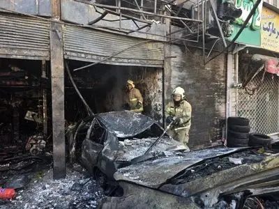 مرگ یک کارگر ۳۵ساله در آتش‌سوزی کارگاه مکانیکی