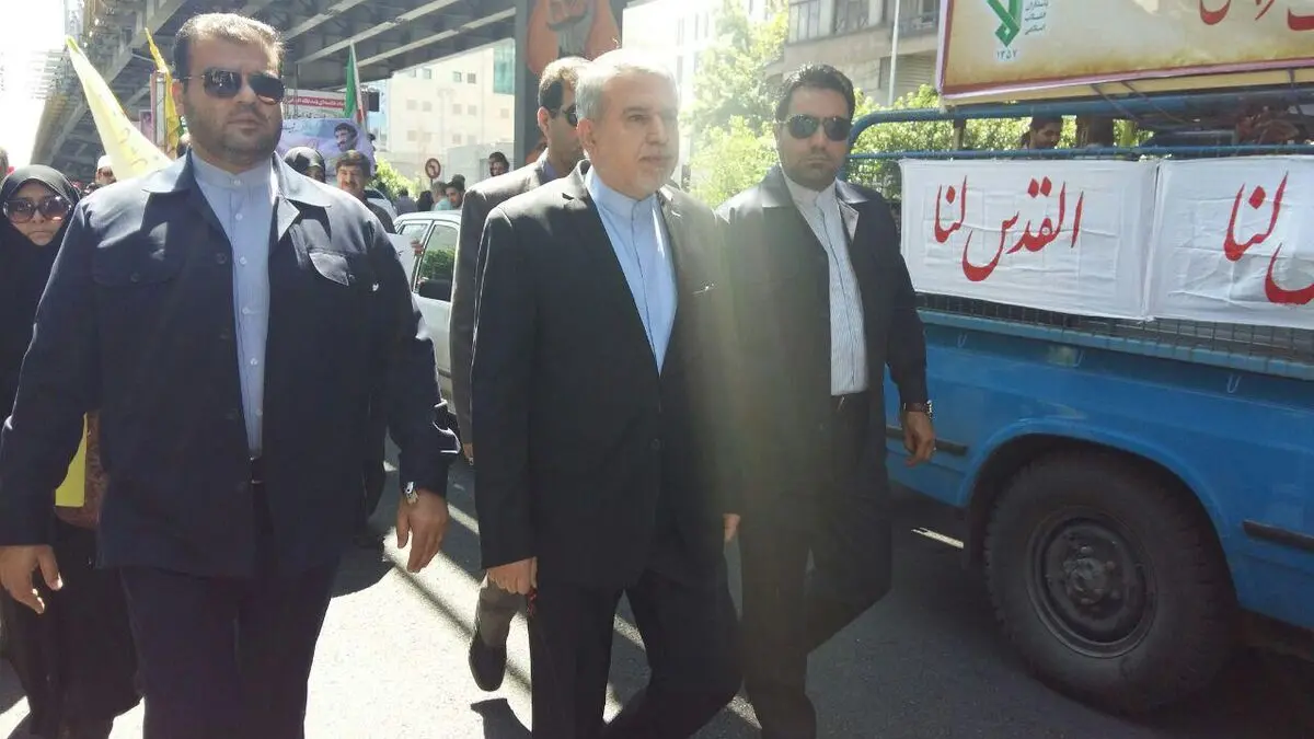 حضور وزیر فرهنگ و ارشاد اسلامی در مراسم روز قدس