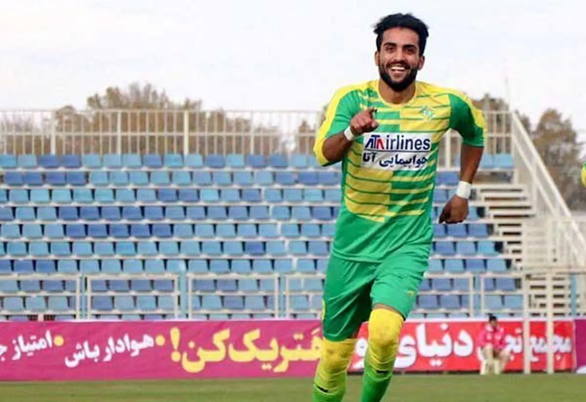 گلزن لیگ یک به نفت آبادان پیوست