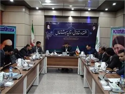 جلسه بررسی وضعیت خطوط انتقال مواد سوختی در سطح استان خوزستان 