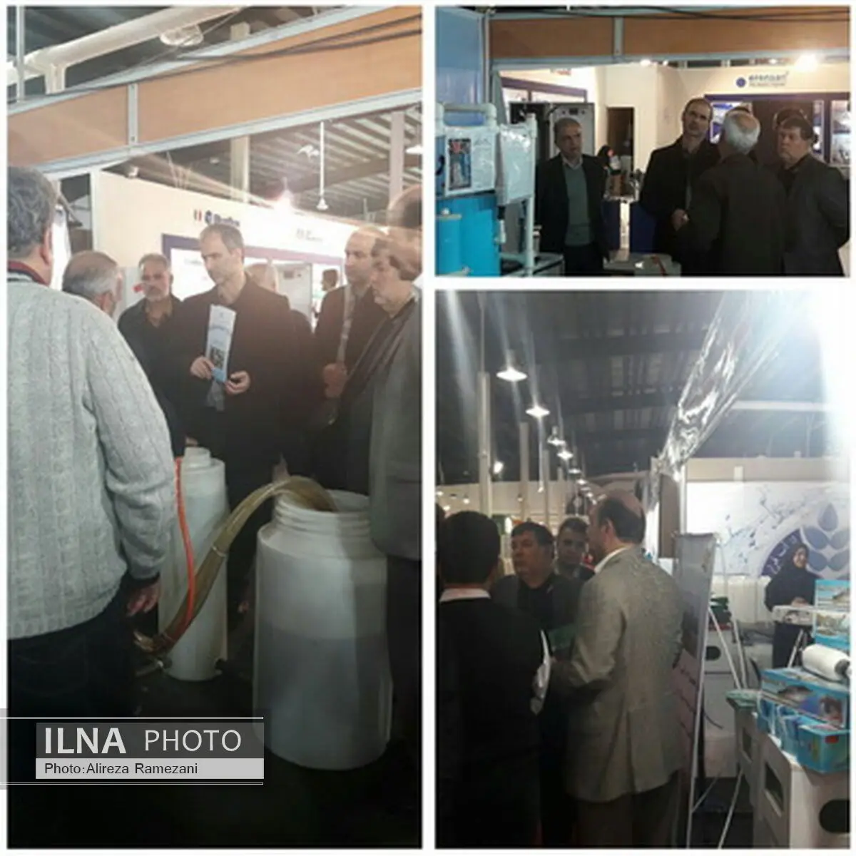 حضور شرکت آبفار گیلان در نمایشگاه صنعت برق، آب و فاضلاب ایران