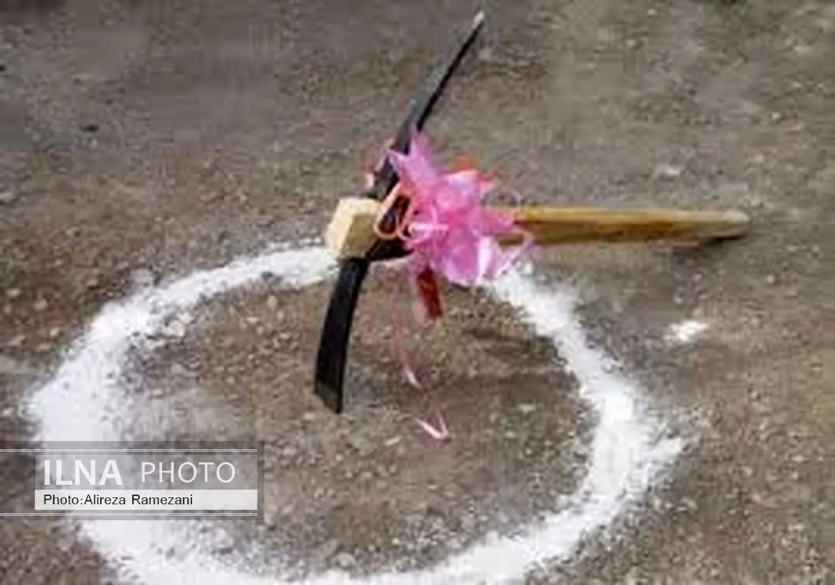 مراسم کلنگ زنی کانال‌های اصلی لاین 2 مجتمع پرورش میگوی گمیشان