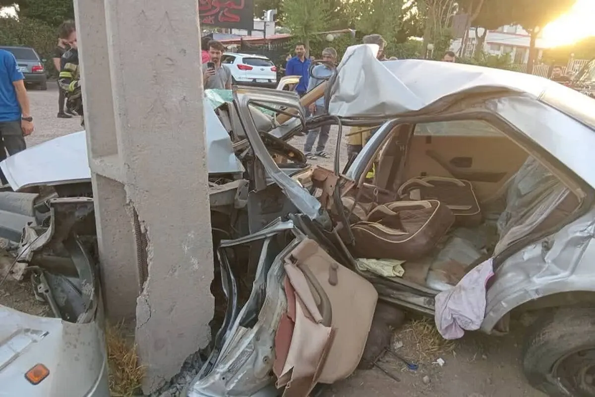 سانحه رانندگی در بلوار صنعت قزوین یک مصدوم بر جای گذاشت