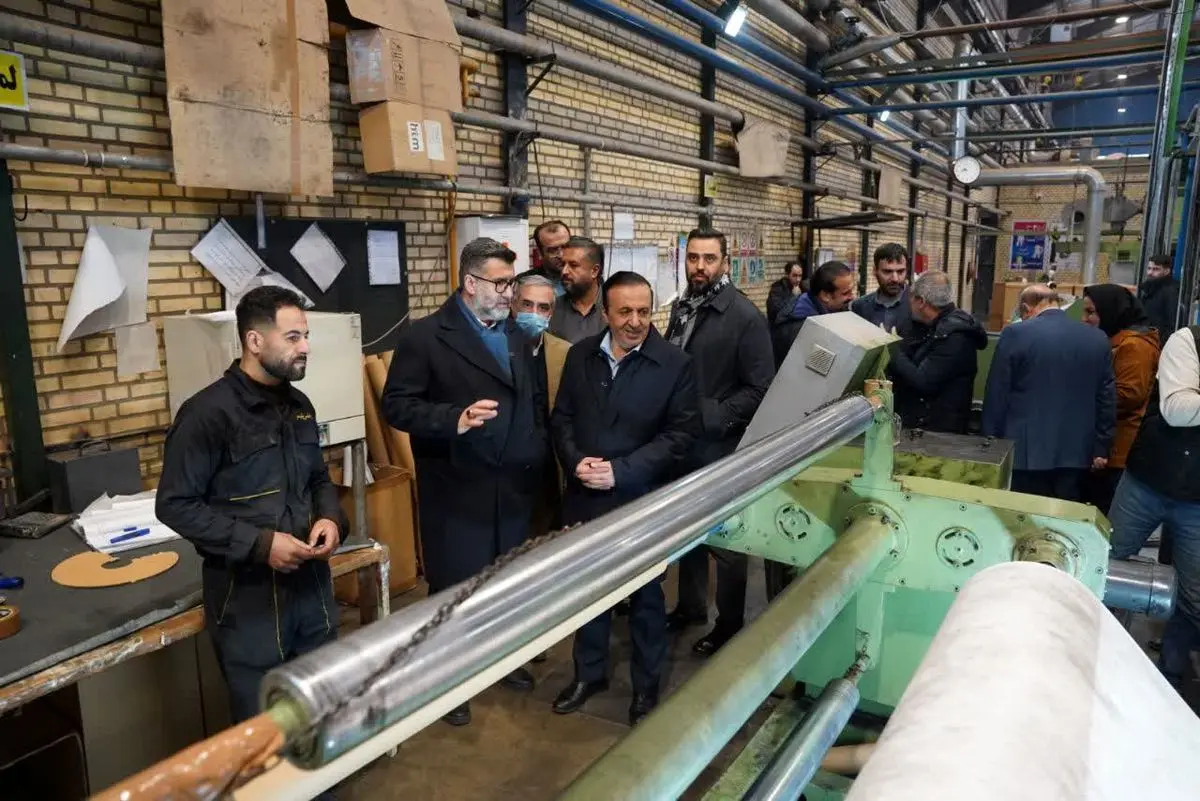 بازدید استاندار قزوین از واحد تولیدی «ایرانیان اطلس پلیمر»