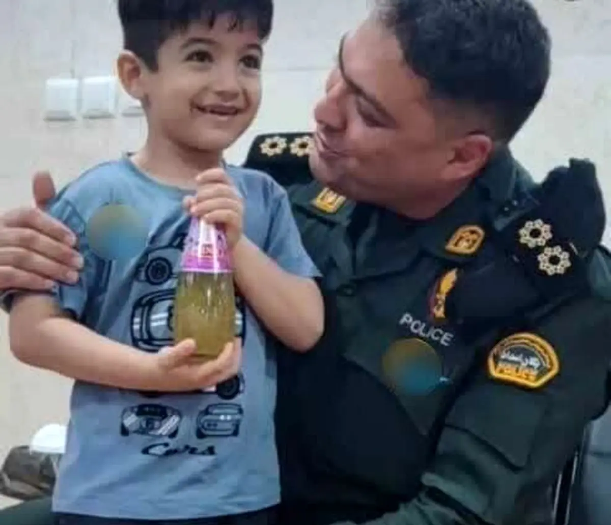 کودک گمشده به آغوش خانواده بازگشت