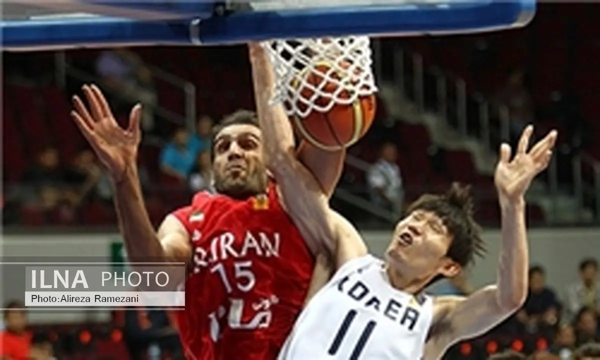تیم ملی بسکتبال ایران از سد کره جنوبی گذشت
