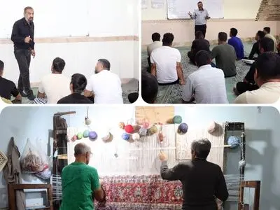برگزاری دوره‌های مهارت‌آموزی برای زندانیان در ندامتگاه مرکزی کرج