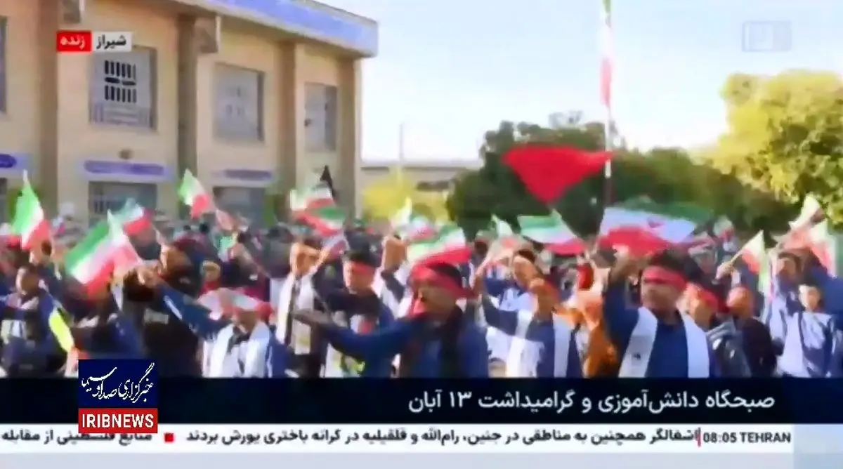 مراسم گرامیداشت ۱۳ آبان در شیراز، ارومیه و قزوین + فیلم