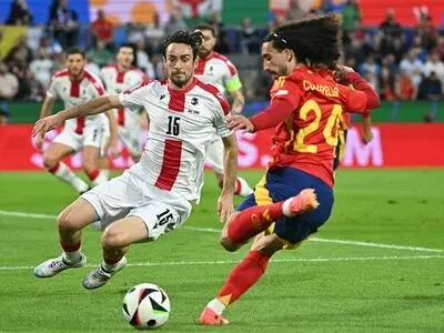 ویدیو: گل اول اسپانیا به گرجستان توسط اویارزابال