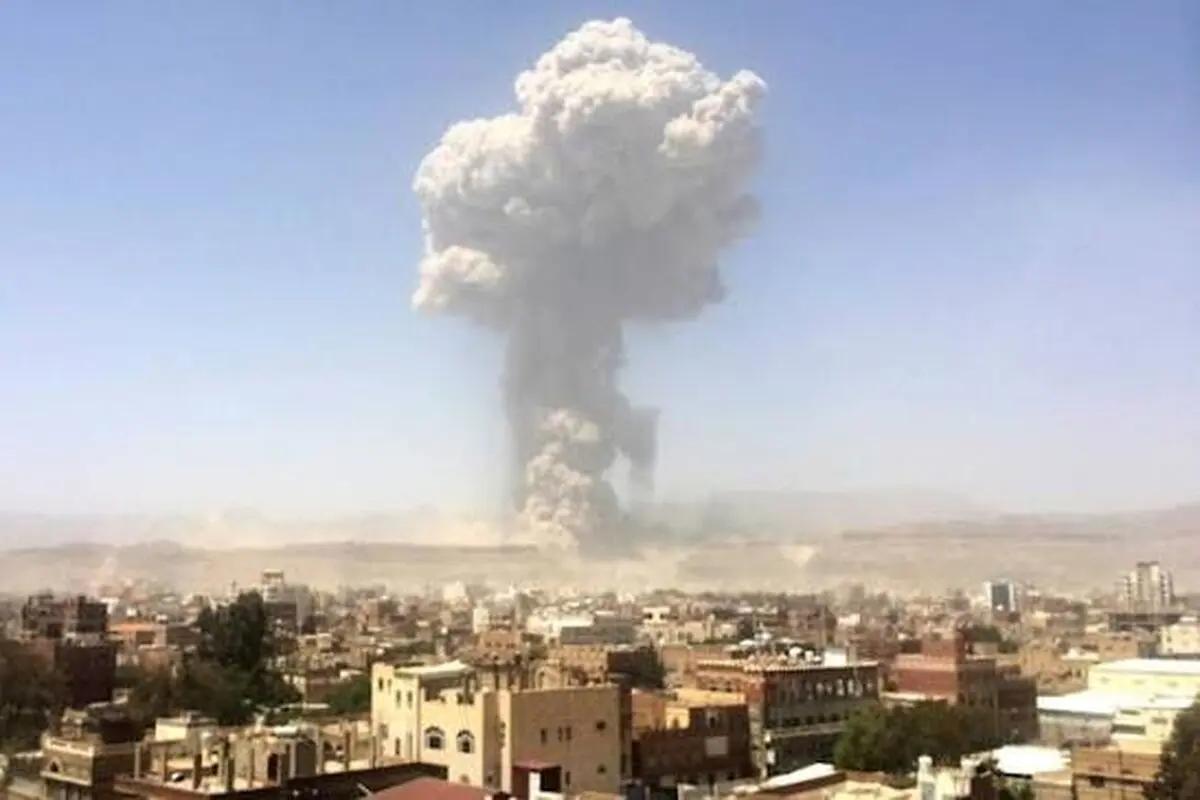 شنیده شدن صدای انفجار در صنعا