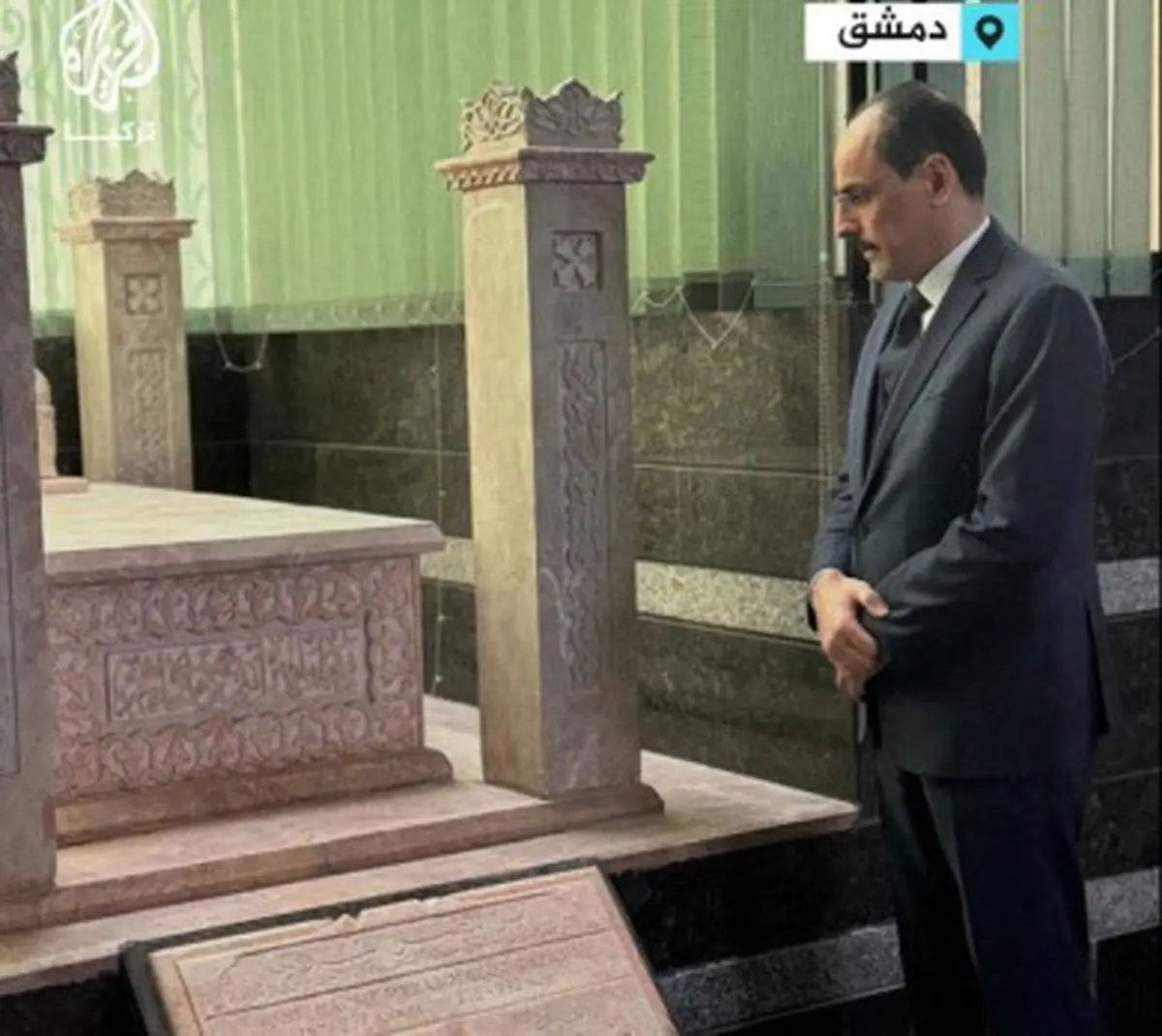 چرا رئیس سازمان اطلاعات ترکیه از «مقبره فارابی» در دمشق بازدید کرد؟