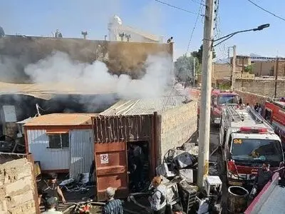 آتش سوزی کوچه یخچال اصفهان به محدوده تاریخی آسیبی نزده است