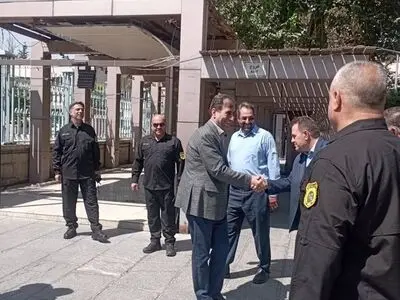 بازدید فرمانده یگان حفاظت میراث‌فرهنگی از کاخ گلستان و ابلاغ دستورالعمل‌های حفاظتی