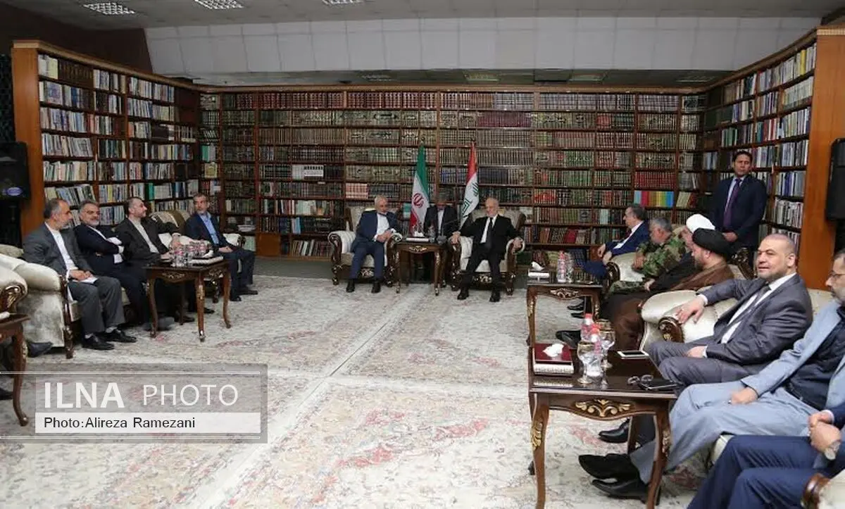 ظریف با وزیر خارجه عراق دیدار کرد