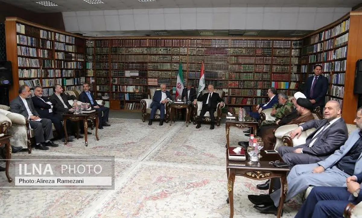 ظریف با وزیر خارجه عراق دیدار کرد