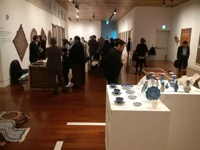افتتاح نمایشگاه صنایع‌دستی ایران در شهر سئول