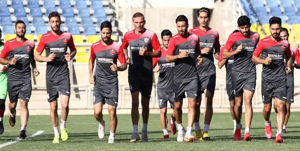 بازگشت سید جلال به تمرینات گروهی پرسپولیس