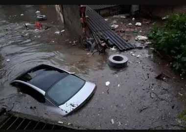 باران سیل‌آسا مازندران را درگیر آبگرفتگی و اختلال در تردد کرد