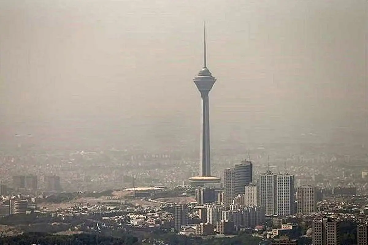 هوای تهران در وضعیت ناسالم برای گروه‌های حساس 
