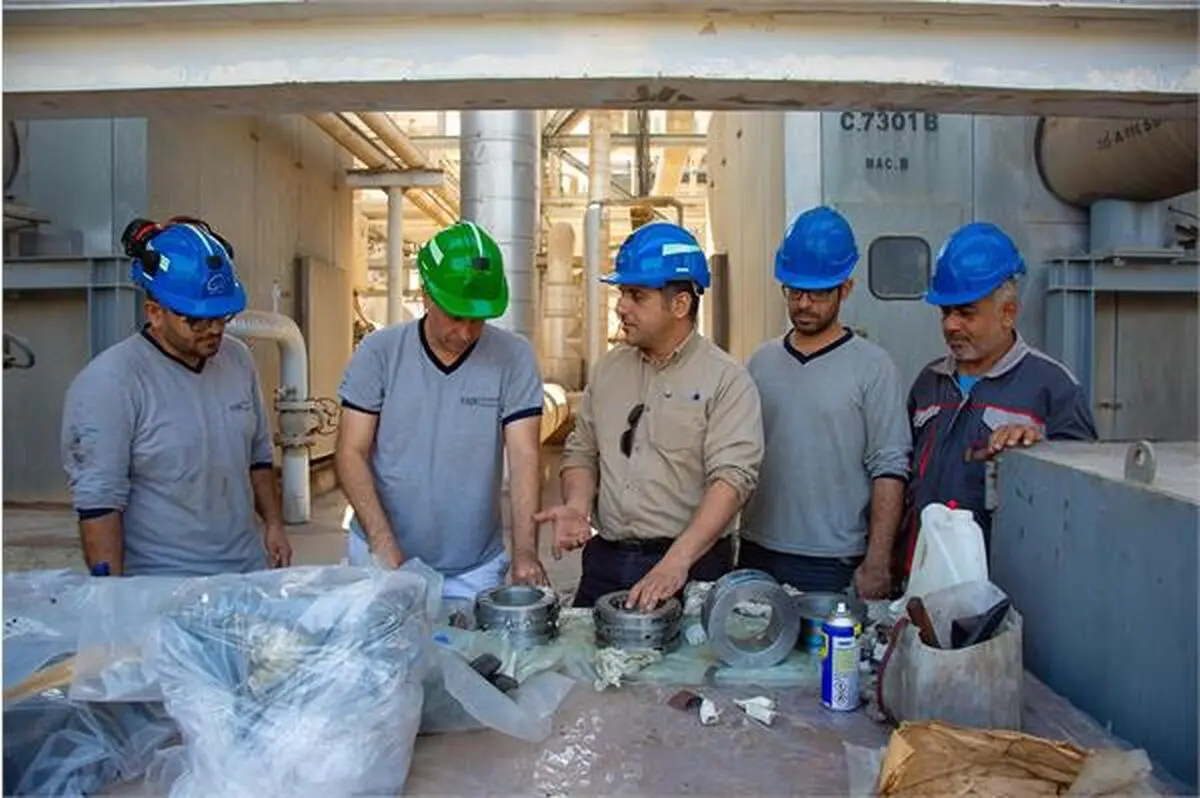 انجام تعمیرات اساسی تجهیزات هوای نواحی ۱ و ۲