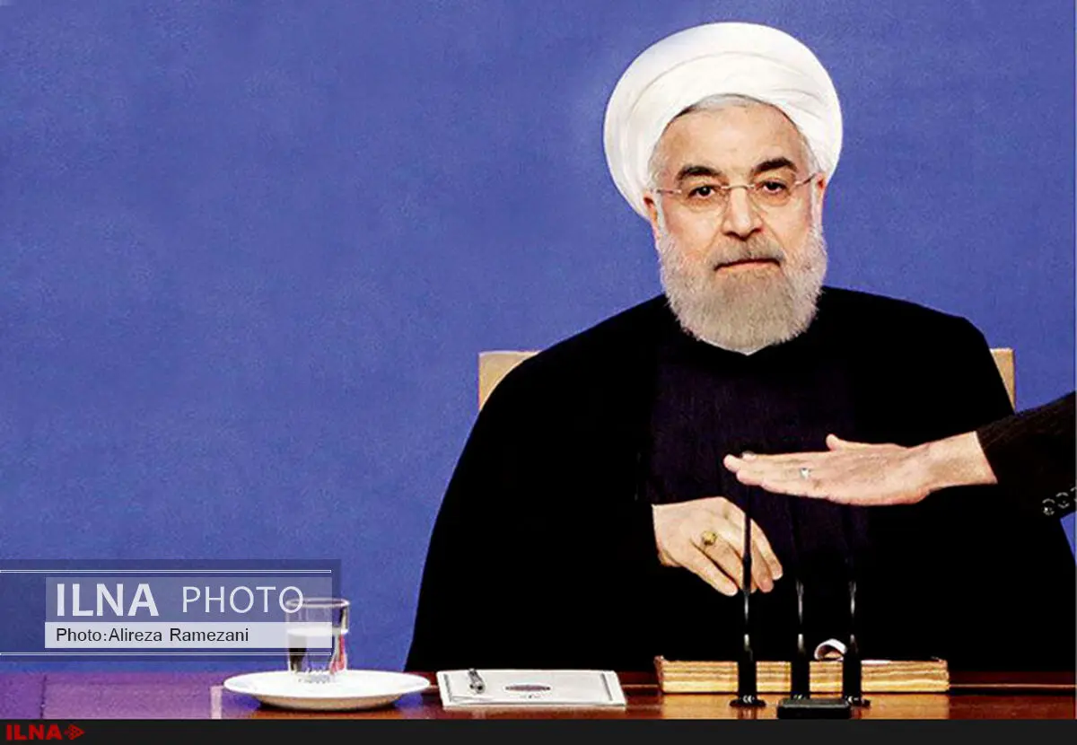 قطع سخنرانی رییس جمهور بعد از کنایه به دولت اصولگرا