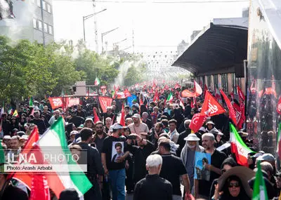 مراسم تشییع پیکر مطهر رهبر شهید انقلاب / 3