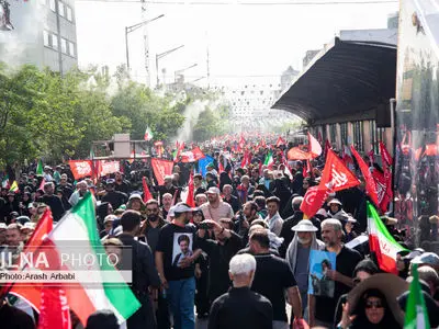 مراسم تشییع پیکر مطهر رهبر شهید انقلاب / 3