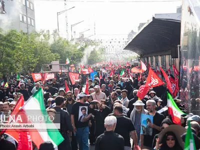 مراسم تشییع پیکر مطهر رهبر شهید انقلاب / 3