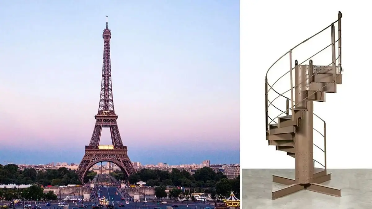 حراج ۱۵۰ هزار یورویی راه پله برج ایفل