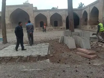 اجرای طرح نوروزگاه و بازارچه نوروزی صنایع‌دستی در کاروانسرای دامغان