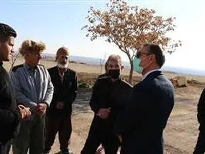 رئیس شورای شهر کرج از روستای چنارک و بیدار چشمه بازدید کرد