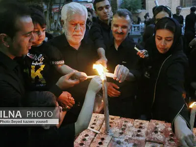 آیین شمع پایلاما در تاسوعای حسینی