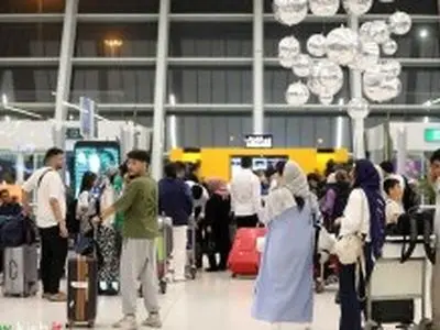 تردد 406 پرواز در فرودگاه بین‌المللی کیش در هفته پایانی بهمن ‌ماه