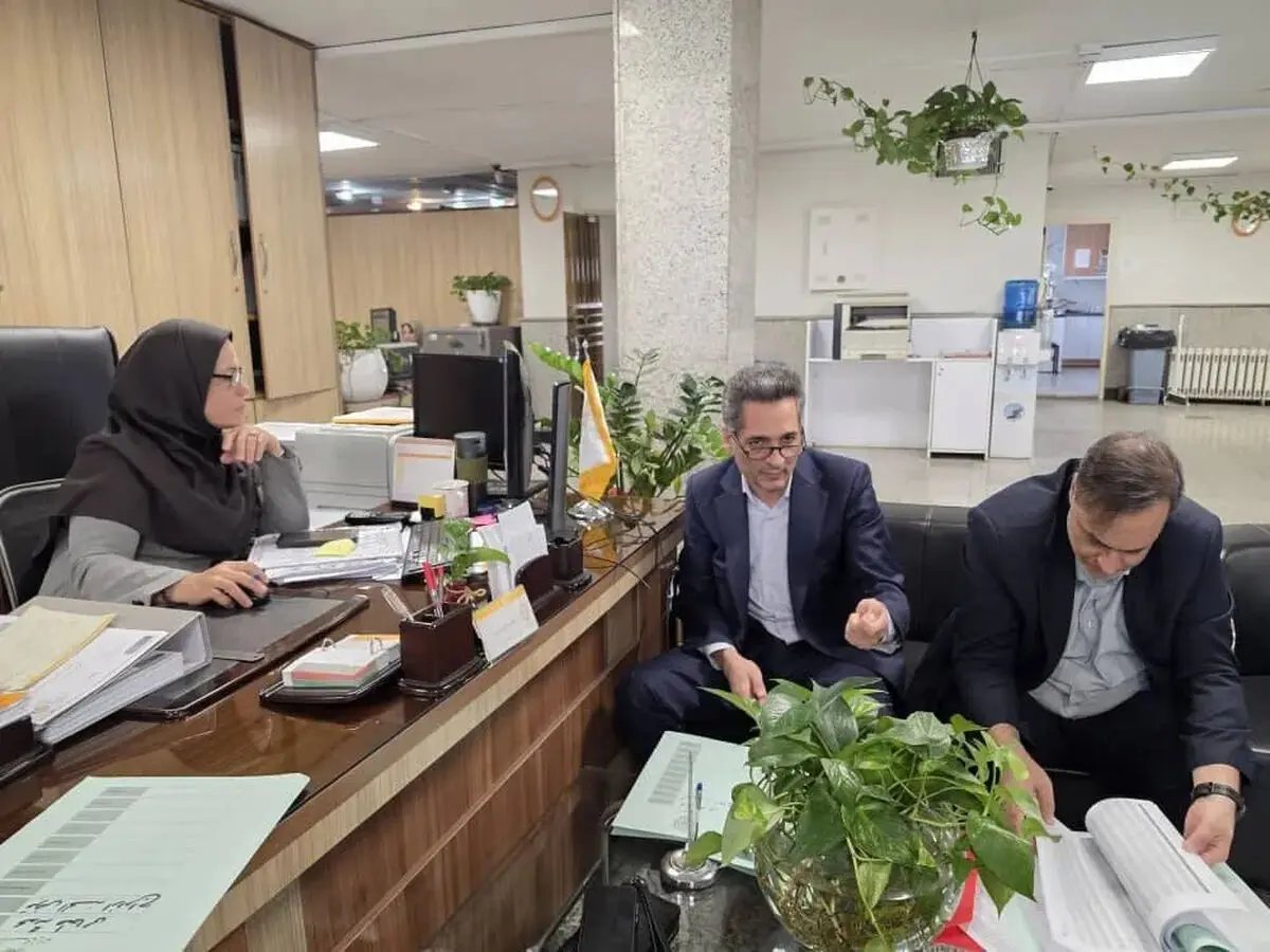 بررسی روند پرداخت تسهیلات ازدواج و فرزندآوری در بازدید بازرس کل بانک و بیمه سازمان بازرسی از شعب بانکی منطقه تهرانپارس