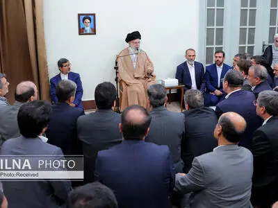حضرت آیت الله خامنه‌ای در دیدار با وزیر کشور و استانداران