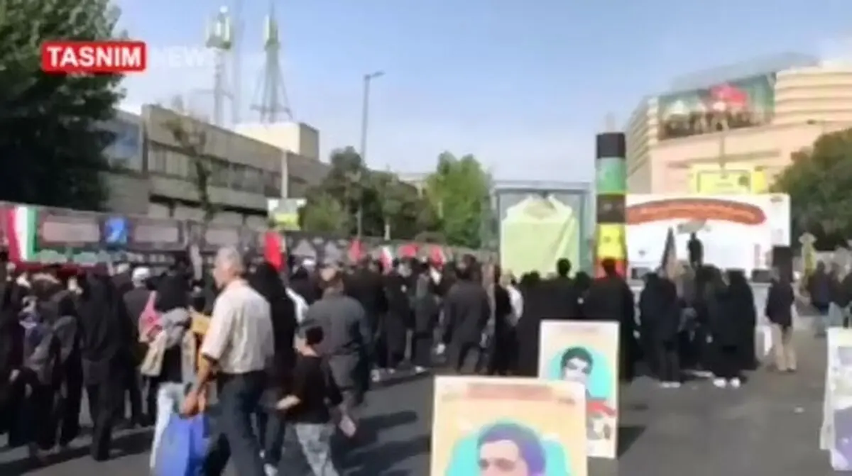 حال و هوای جاماندگان اربعین در تهران + فیلم