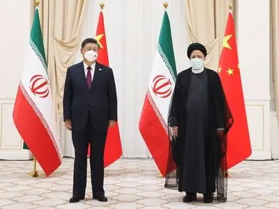 Iran, China presidents meet in Uzbekistan