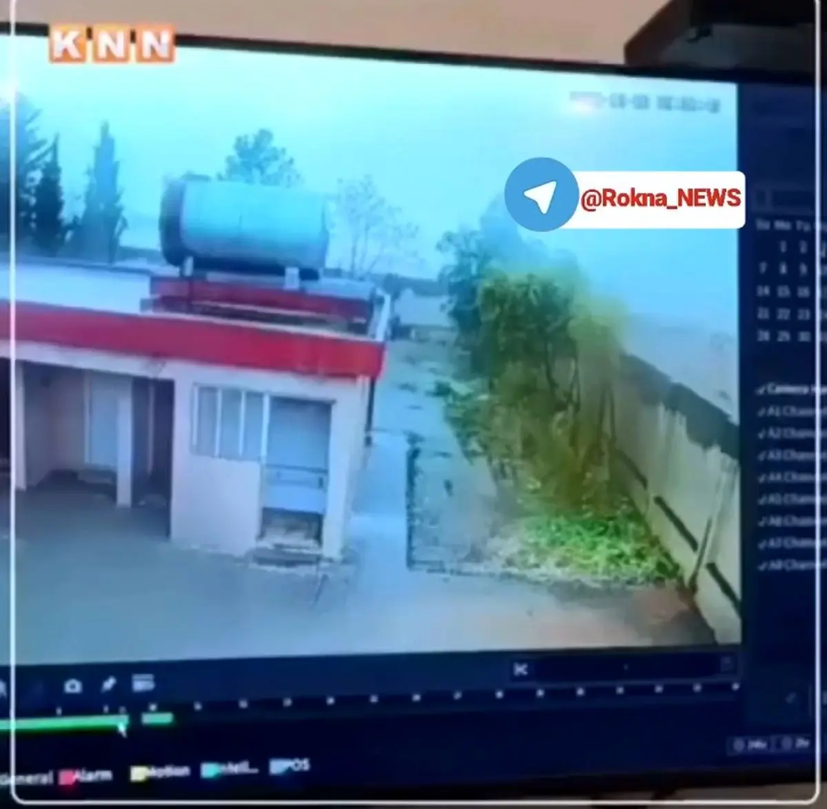 لحظه ورد سیلاب به مهد کودکی در اقلیم کردستان + فیلم