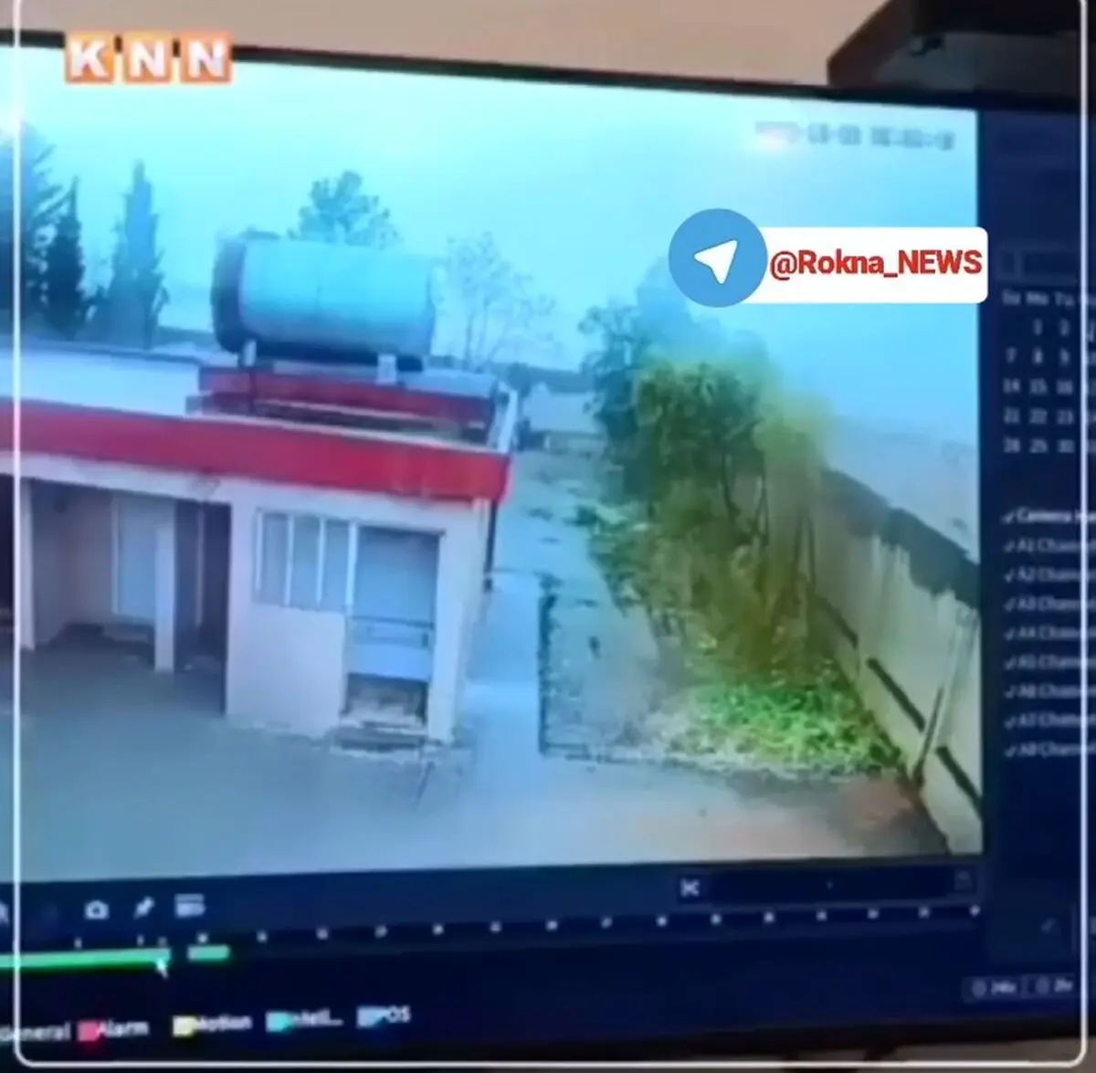 لحظه ورد سیلاب به مهد کودکی در اقلیم کردستان + فیلم