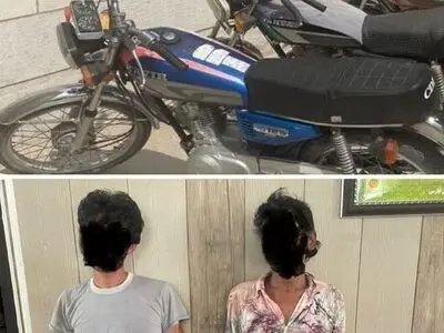 دستگیری سارقان در لامرد