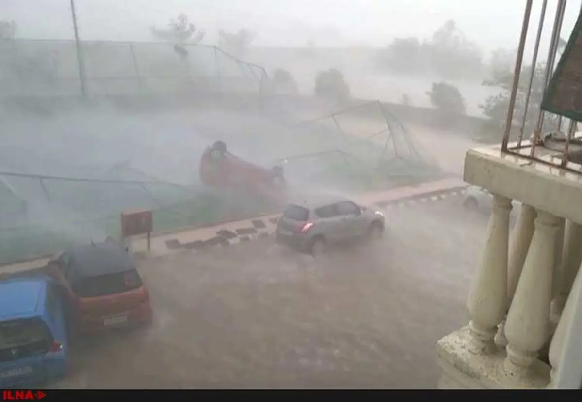 تداوم طوفان و سیل شدید در فیلیپین +فیلم