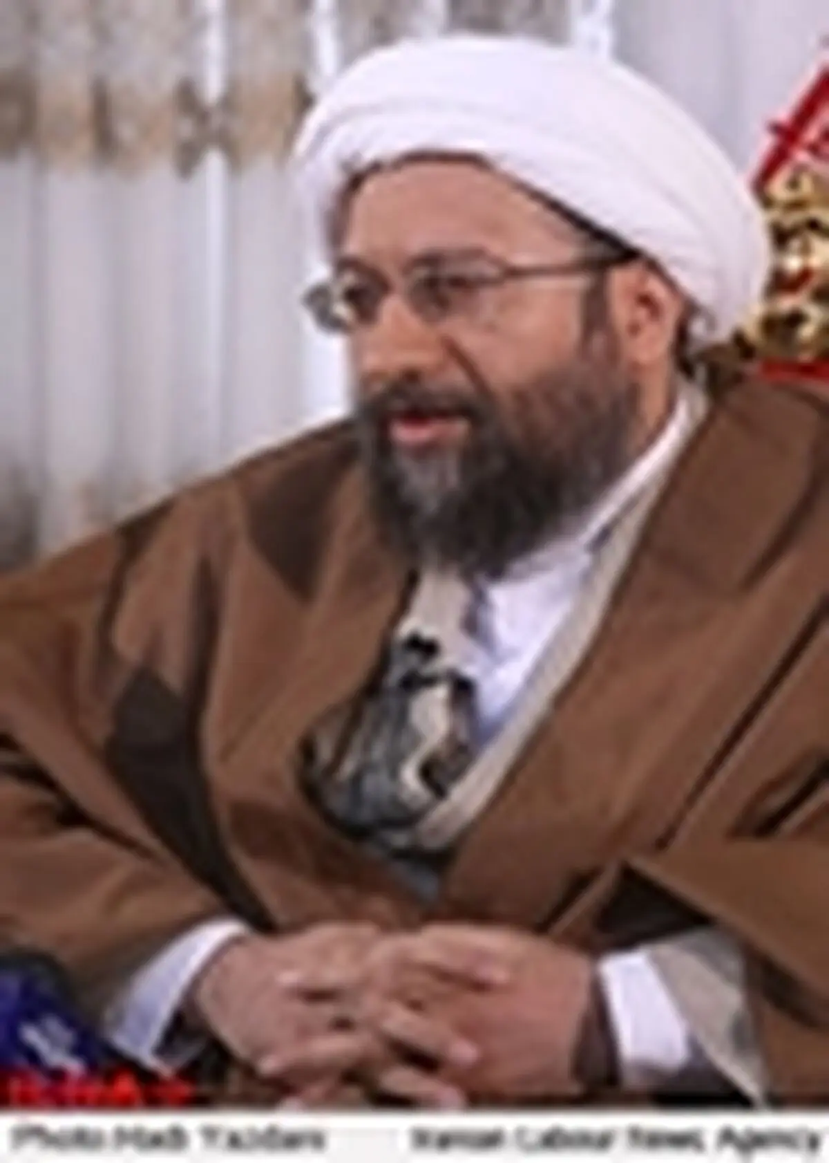 فردا شب آیت‌الله آملی لاریجانی با مردم سخن می‌گوید