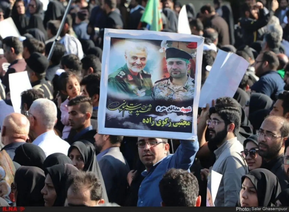 یک خوزستان به قامت ایران قد علم کرد/ جنوبی ها به زیبایی از علمدار انقلاب تقدیر کردند/ خوزستان یک کلام: انتقام انتقام+ فیلم و تصاویر