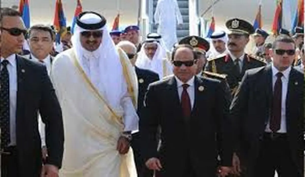از سر گیری روابط دیپلماتیک مصر با قطر