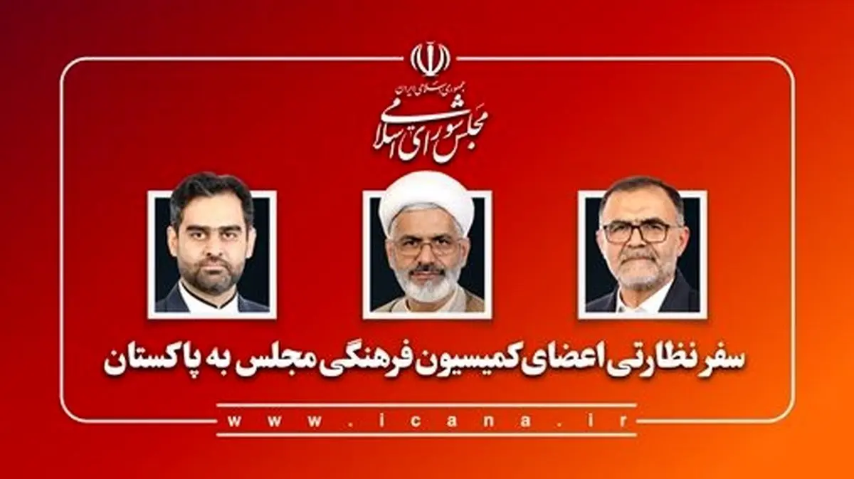 سفر جمعی از اعضای کمیسیون فرهنگی به کشور پاکستان