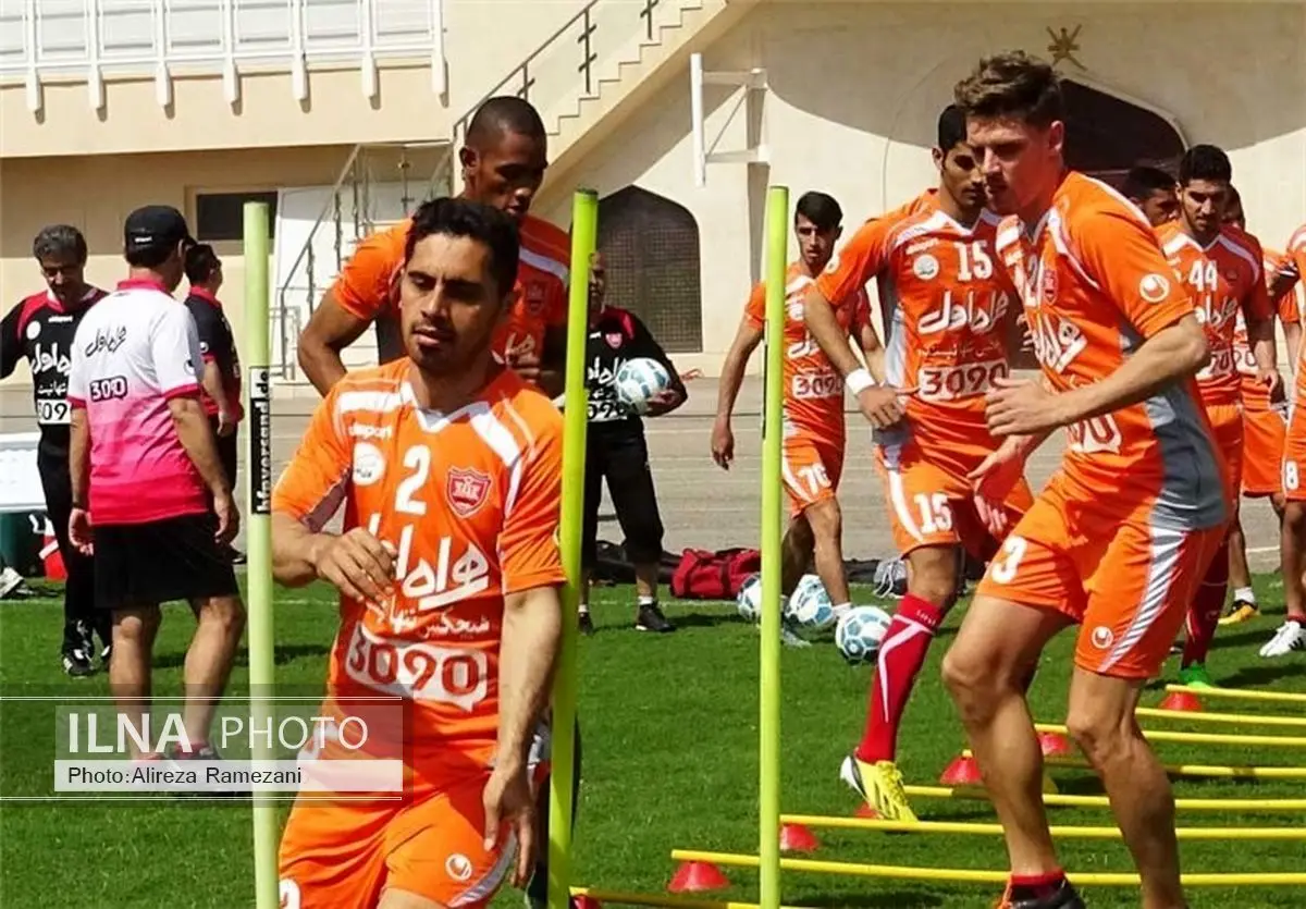 گزارش تمرین پرسپولیس