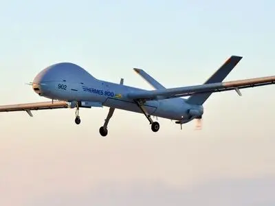 انهدام پهپاد هرمس اسرائیل توسط پدافند نیروهای مسلح